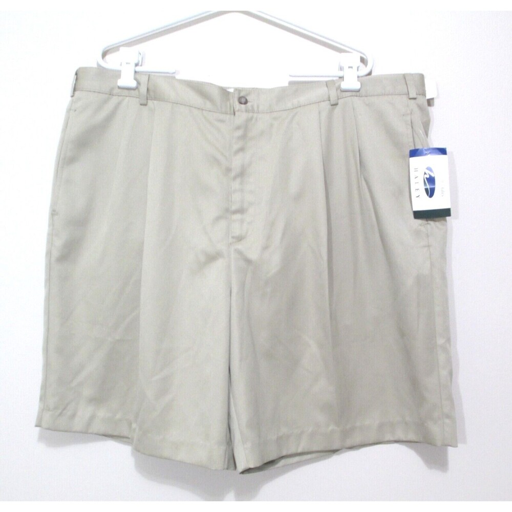 NWT Haley Golf Shorts Mens 42 Tan Made in USA